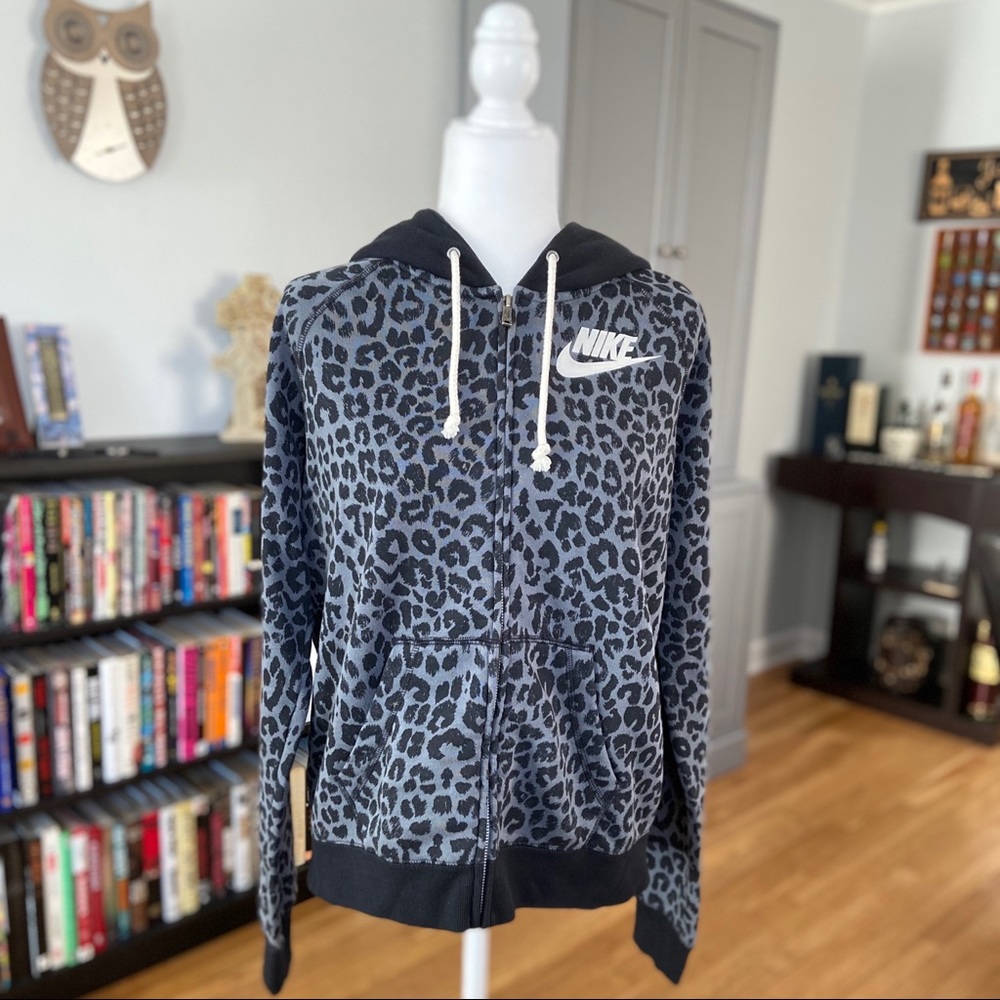 Nike Rally Cheetah full zip hoodie